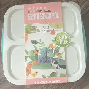 NWT BENTO 4 Pack Meal Prep Containers / Lunch Box